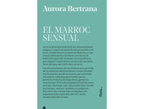 Livro El Marroc Sensual de Aurora Bertrana (Catalão)