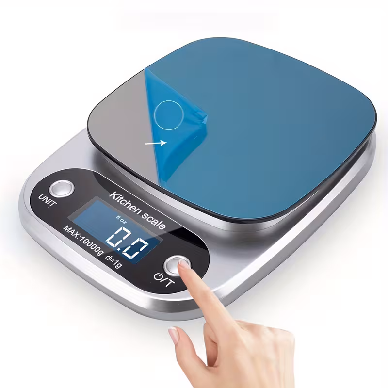 Balança De Cozinha Digital 5kg Com Alta Precisão 0.1g E 4 Unidades De Medida Rosae