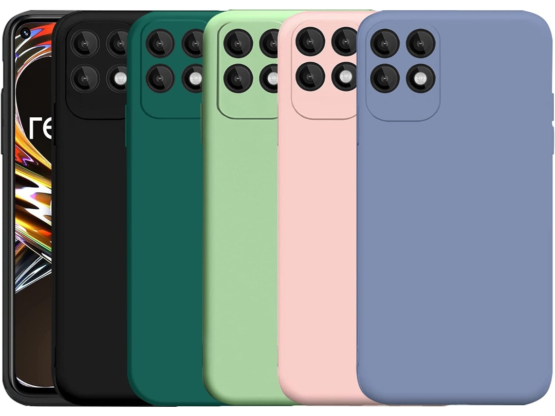 Capa Proteção Câmera Carregamento Sem Para Realme Realme 8i / Realme Narzo 50 4g Hongwe. Anti-riscos