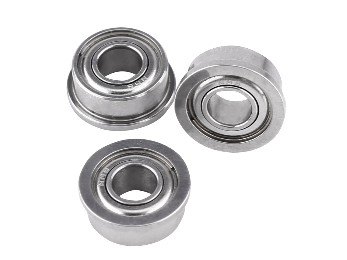 Laxiscreed Rolamentos De Esfera Com Flange Pequenos Para Impressoras 3d, Dupla Proteção