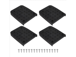 Almofadas Antiderrapantes Para Pés De Apoio Em Drywall, Kit Substituição Com 4 Peças, Os Pés, Construção