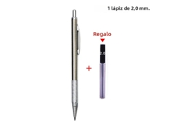 (2,0 Mm) Conjunto De Lapiseiras Metálicas, Adequadas Para Desenho E Esboço, Com Grafite.