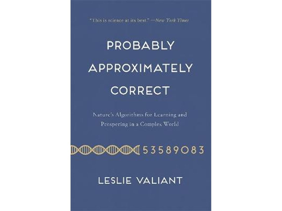 Livro Probably Approximately Correct de Leslie Valiant (Inglês)