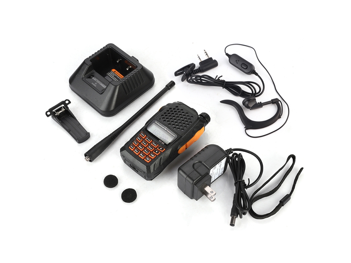 Rádio Mali Bidirecional Recarregável 7w com LCD e 128 canais
