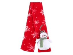 Cachecol De Natal Infantil 2025 Com Boneco De Neve Ideal Para Fantasia, Envoltrio De Pescoo E Presente De Natal Hengjian