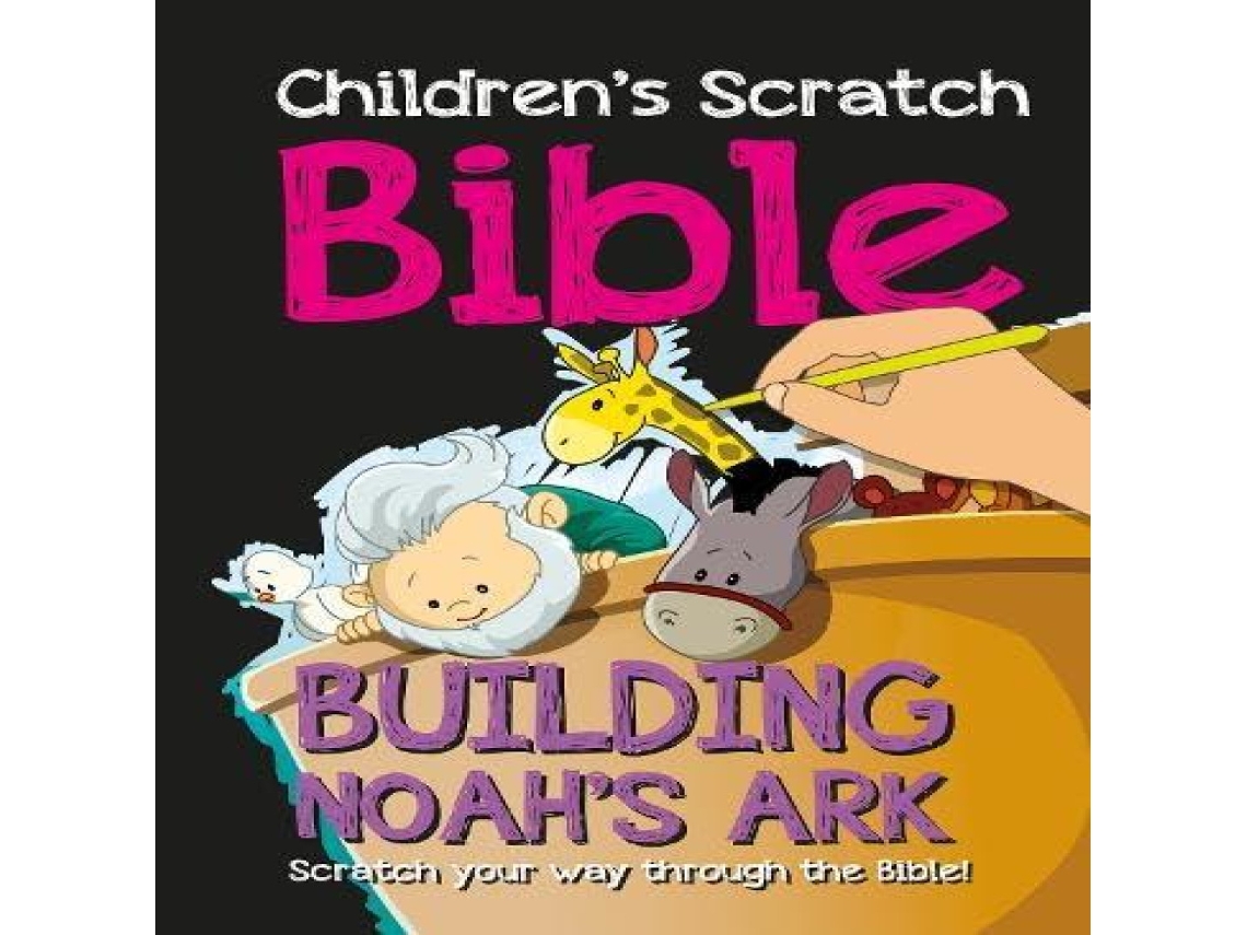 Livro Childrens Scratch Bible Building Noahs Ark Scratch Your Way Through the Bible! de Jacob Vium-Olesen (Inglês)