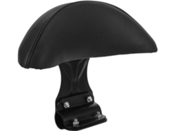 Encosto Para Bicicleta Elétrica, Almofada Confortável, Acolchoamento Espesso, Preto