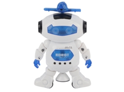 Mali brinquedo Robô Humanoide com Luzes e Dança Rotativo 360°, Presente para Crianças