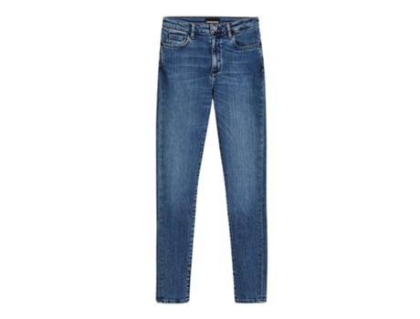 Calças de Mulher ARMEDANGELS Tillaa Stretch Ganga Azul (26x34)