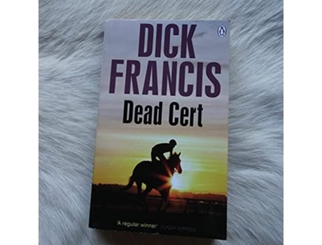 Livro DEAD CERT de Dick Francis (Inglês)