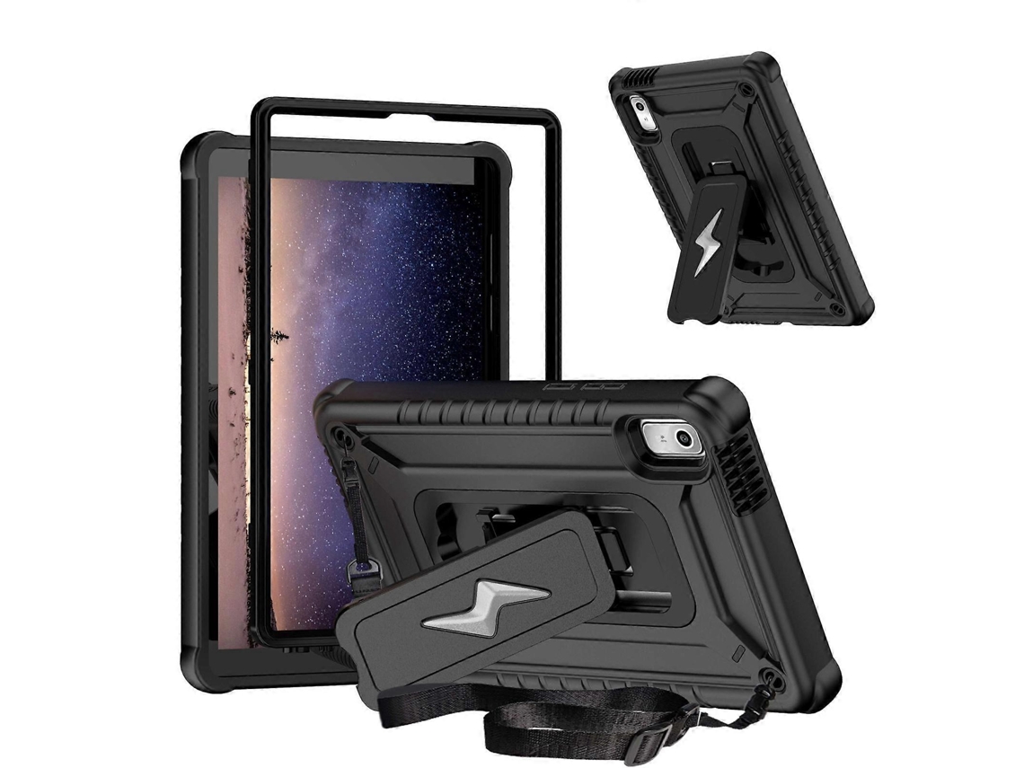 Capa híbrida de silicone com suporte em formato de parafuso Webake Armor para PC e tablet