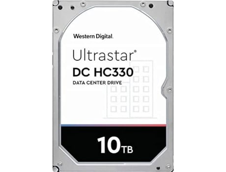 Disco Rígido Western Digital Ultrastar DC HC330 3,5” 10.000 GB SAS WD
