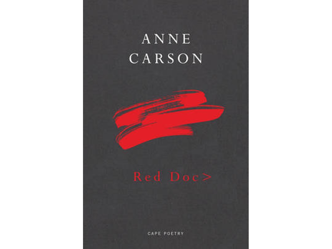 Livro Red Doc de Anne Carson (Inglês)