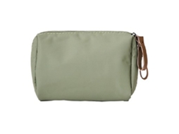 Necessaire pequena e portátil para viagens e cuidados com a pele.