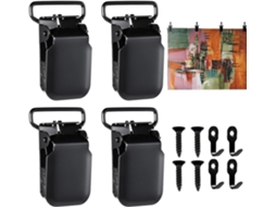Gancho De Tapeçaria Em Aço 4,3 X 2,5 Cm - E Pp × Cm | Pendurar Colchas Na Parede Com