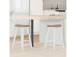 Vidaxl Cadeiras De Jantar 2 Pcs Branco 46 X 37 X 63 Cm
