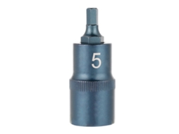Adaptador De Soquete Hexagonal Para Parafusadeira Elétrica (1/2"×50×h5) Soquetes De Ação