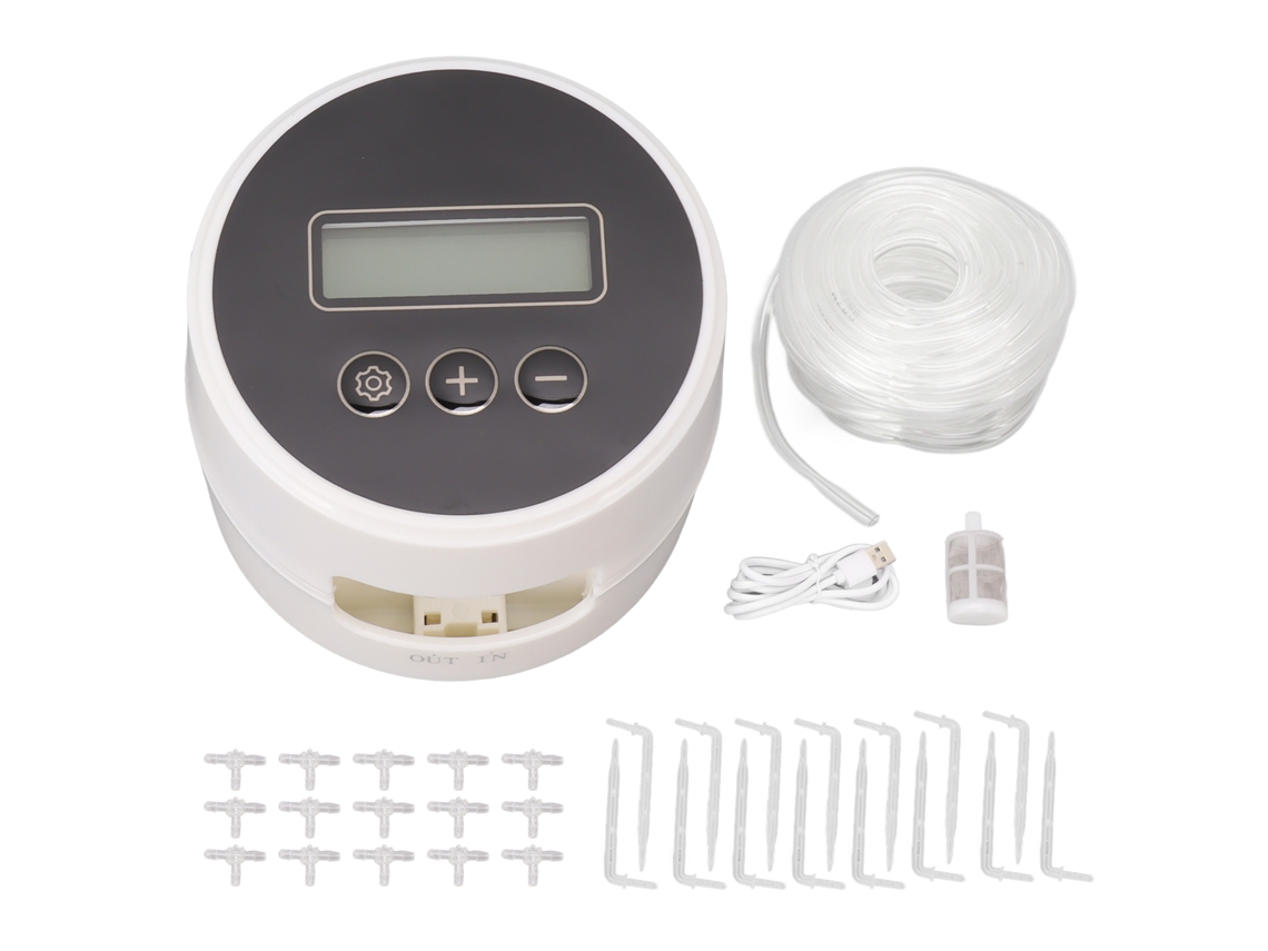 Sistema De Rega Automática Indoor Black Timer 10m 15 Vasos