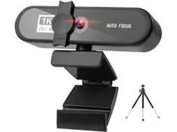 Webcam Sailvde 8k/4k para Videoconferências em Pc com Tripé , Foco Automático, Usb, Mini SFUSHOS (brinde)