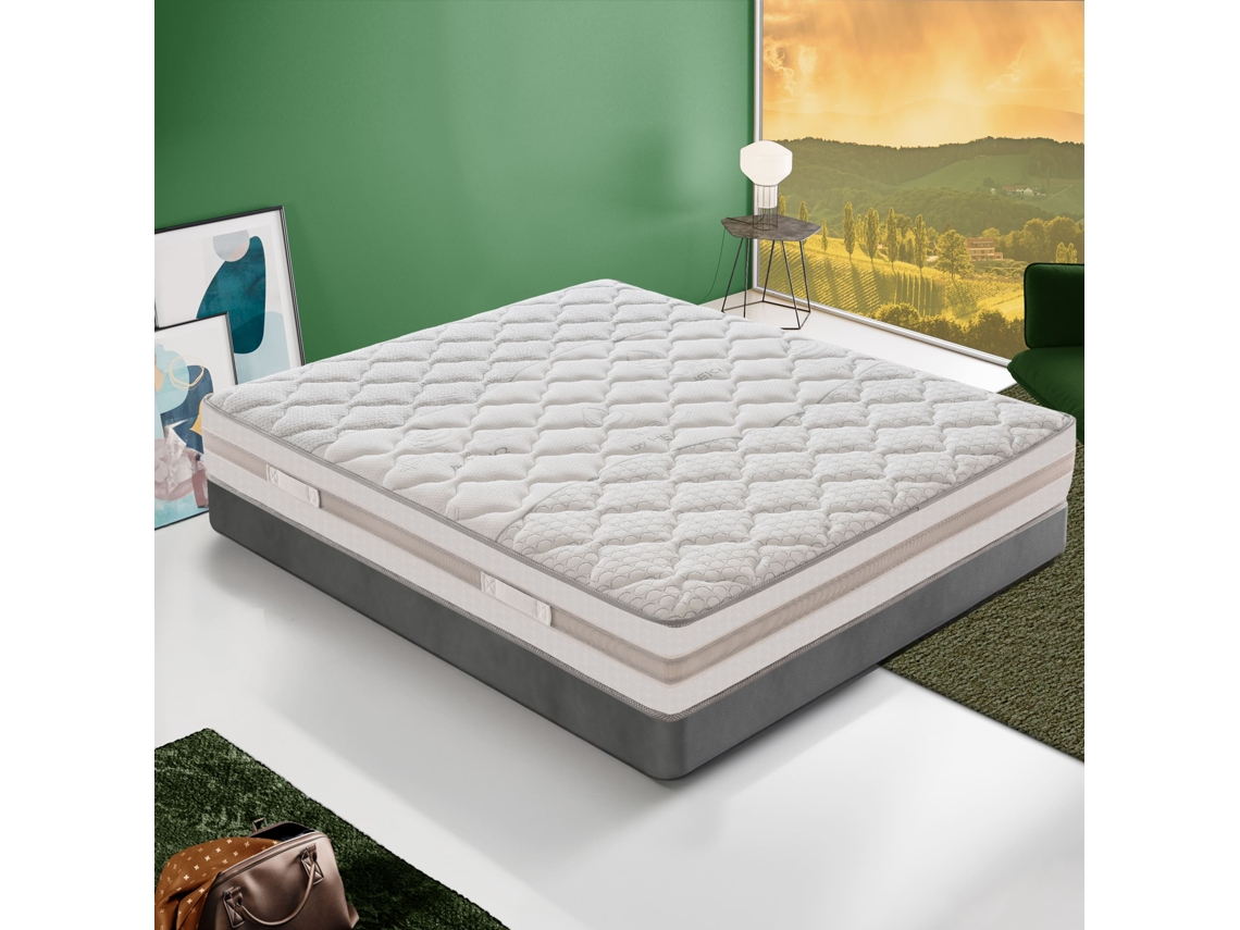 Colchão Ilovesleep Parigi ( 150x200x25 Cm, Molas Ensacadas + Viscoelástica)