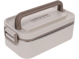 A Marmita Iplusmile Em Aço Inoxidável Com Compartimentos É Durável E Hermética, Ideal Para Viagens E Armazenamento De