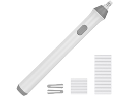 Apagador Elétrico, Kit de Apagador Elétrico a Bateria, Inclui 10 Apagadores de 2, 3 Mm e 12 Apagadores de 5 Mm BRILVIBERA