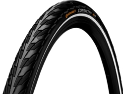 Pneu CONTINENTAL Contact Blackblack Rigida (28x1x1 cm - Preto)