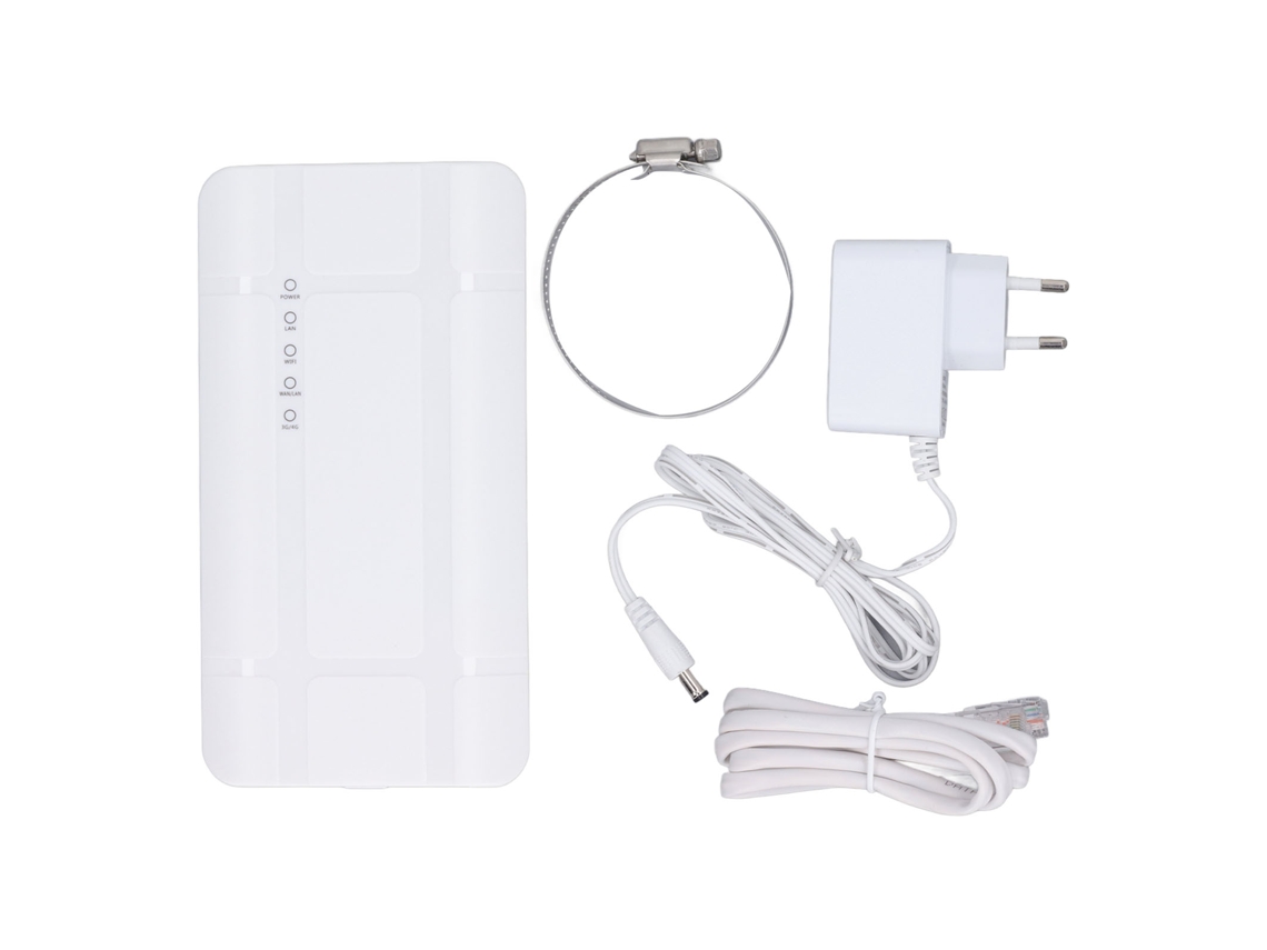 Roteador 4g Lte (transmissão De Alta Velocidade De 300mbps, Design Externo À Prova D'água)