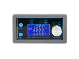 Módulo Conversor Dcdc Buckboost 0.5-30v 0-4a Regulador Cccv Com Display Lcd Proteções