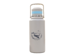 Garrafa Térmica 1500ml Inox Isolada Camping Cinza
