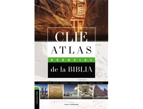 Livro CLIE Atlas Esencial de la Biblia de Carl G Rasmussen (Espanhol)