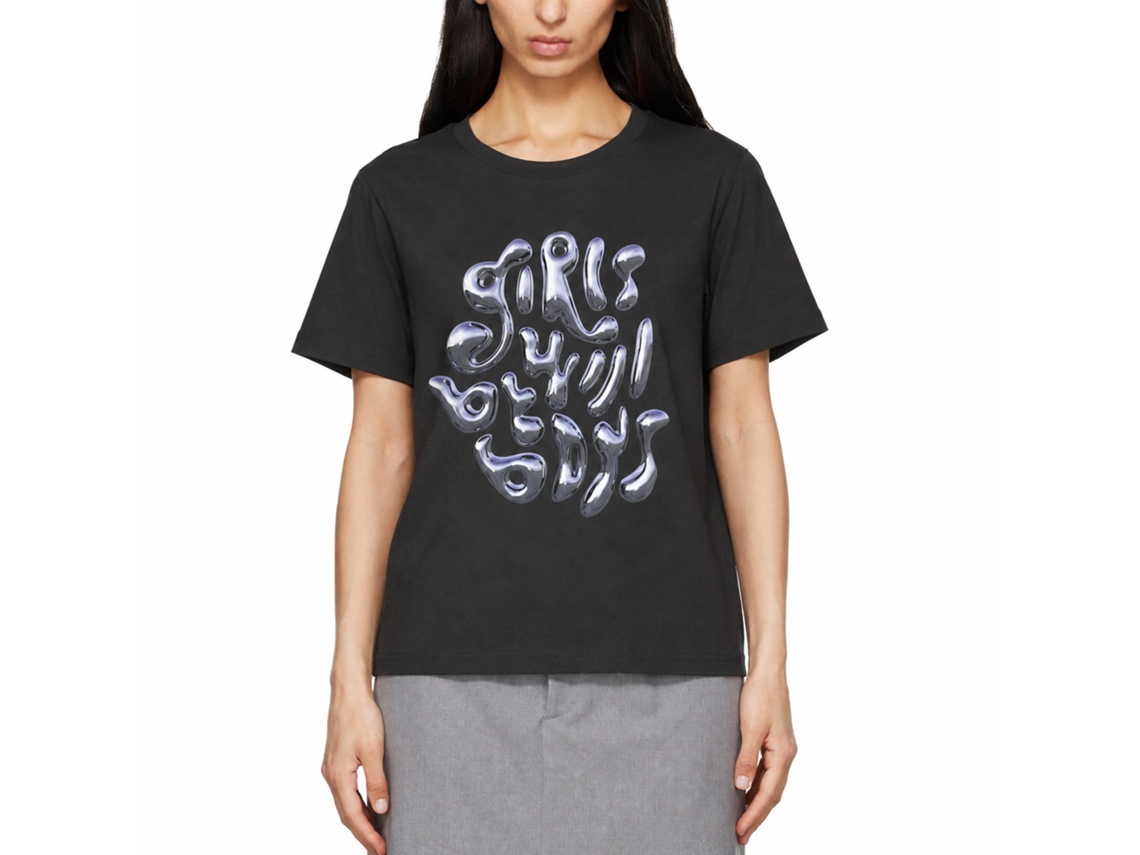 Camiseta Rockinstone Girlswillbeboys Girls Will Be Boys - Estilo de designer exclusivo