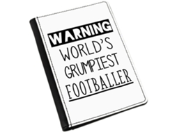 Porta Passaporte Gift Base Warning World S Grumpiest Footballer