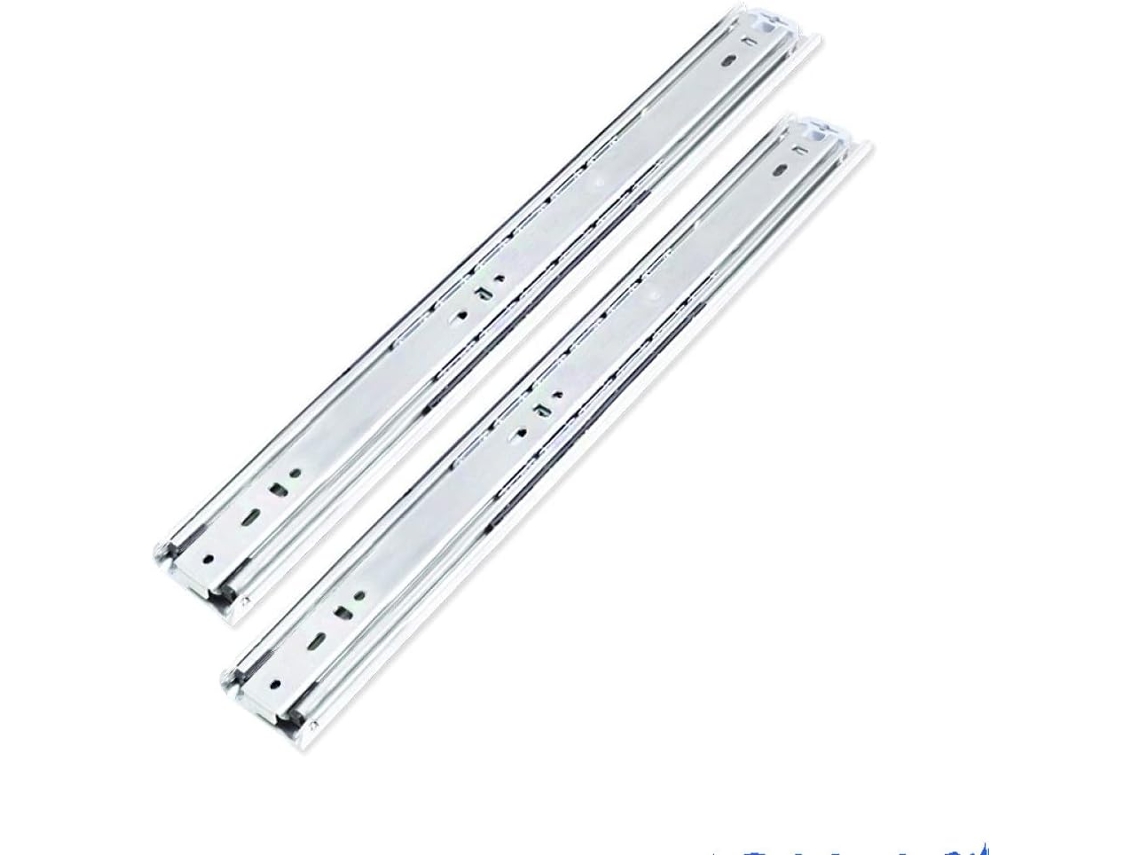 Trilho De Gaveta Rv Espesso De 700 Mm Para Armário, Com Capacidade De Carga 51, Comum, 28 (700).
