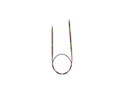 150 Cm X 3,5 Mm Symfonie Agulhas De Tricô Circulares Fixas Multicoloridas Kp21380 Knitpro