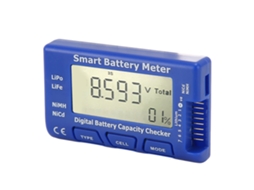 Aetheria medidor de Bateria Digital 5 em 1 com Display Lcd para Capacidade, Tensão e Resistência 6.5v 29.4v