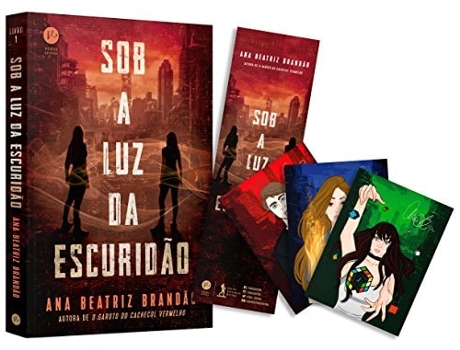 Livro Sob A Luz Da Escuridao Com Cards E Marcador de ANA BEATRIZ BRANDAO (Português)