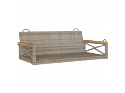 Swing Bench, Swing Benches Vidaxl Cinzeto Rattan / Vime (109 X 62 X 40 Cm)
