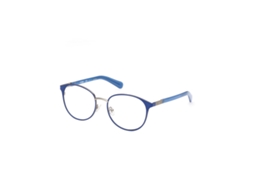Armação de óculos de grau feminina Guess GU8254-54092 (azul - metal - Ø 54 mm)