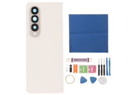 Aetheria substituição de Vidro Traseiro com Lente de Câmera e Kit de Reparo para Samsung Galaxy Z Fold 4 5g Beige