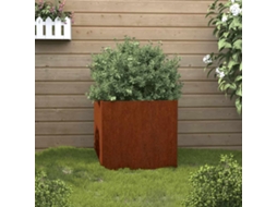 Vidaxl Vaso/floreira 42x40x39 Cm Aço Corten