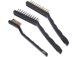 Escova De Limpeza Hemoton Em Latão, Com Escovas De Arame Cobre E Aço Inoxidável, Conjunto Com 1 Unidade, 18cm E 23cm