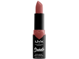Batom NYX NYX Suede Matte Lipstick brunch me