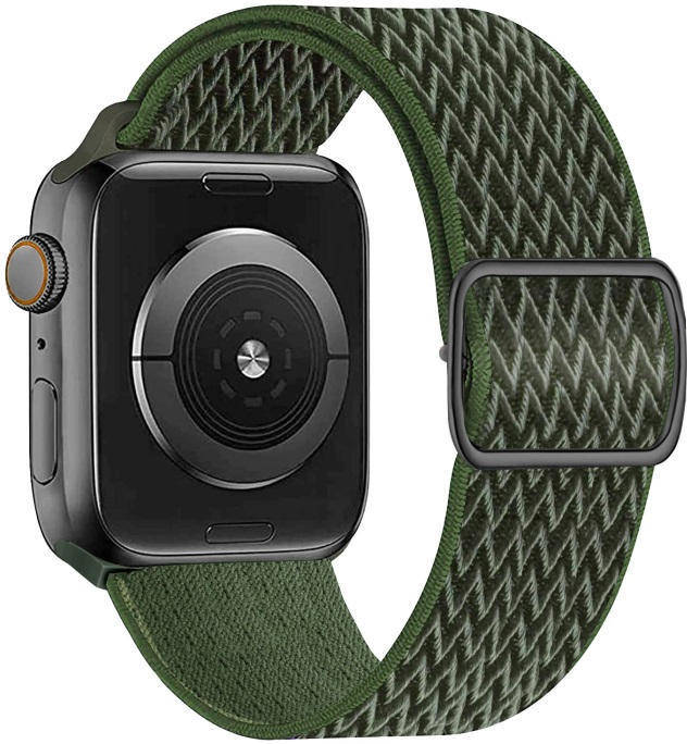 Bracelete Apple Watch 38/41 mm SWISSTEN Nylon (Verde)
