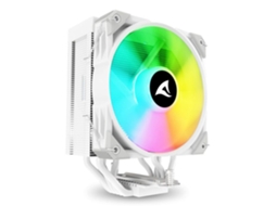 A50 Dissipador De Processador Rgb Branco Ventoinha 12cm Tdp 230w Intel Amd Sharkoon