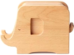 Porta Copos De Madeira Maciça Em Formato De Elefante, Ideal Para Café, Bule E Tigela, Com Isolamento Gokoco