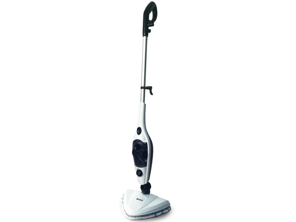 Mop a Vapor Champion 10 em 1 1500 W Sm210 Branco/preto BRILVIBERA