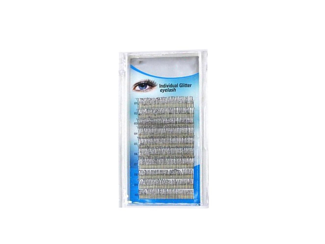 Extensões De Cílios Com Brilho (0,15mm C Curl, Brilhante) Eoocoo