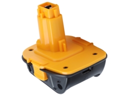 Adaptador de bateria de lítio de 20 V para conectar baterias de níquel de 18 V com USB DC 5 V DCA1820