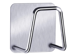 Suporte de esponja autoadesivo Rebe-porta em aço inoxidável, resistente a quebras e à prova d'água, para pia de cozinha (3 peças)